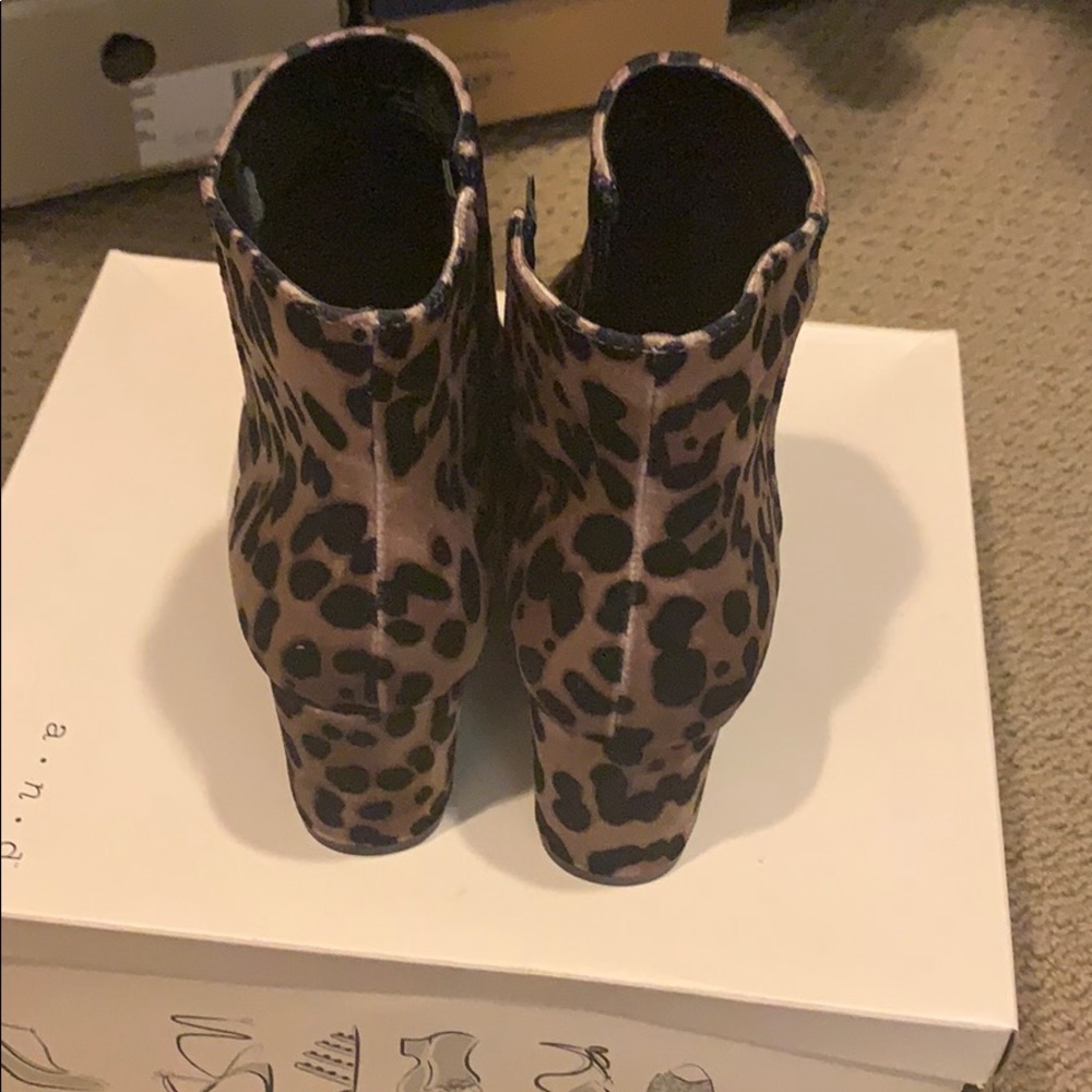 Leopard Print Booties - image 3